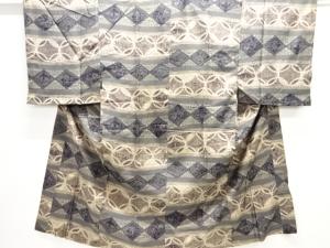 アンティーク　異国人物風景模様男物長襦袢